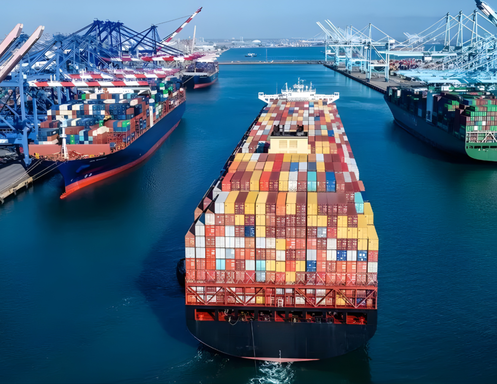 The shipping company increases the THC surcharge